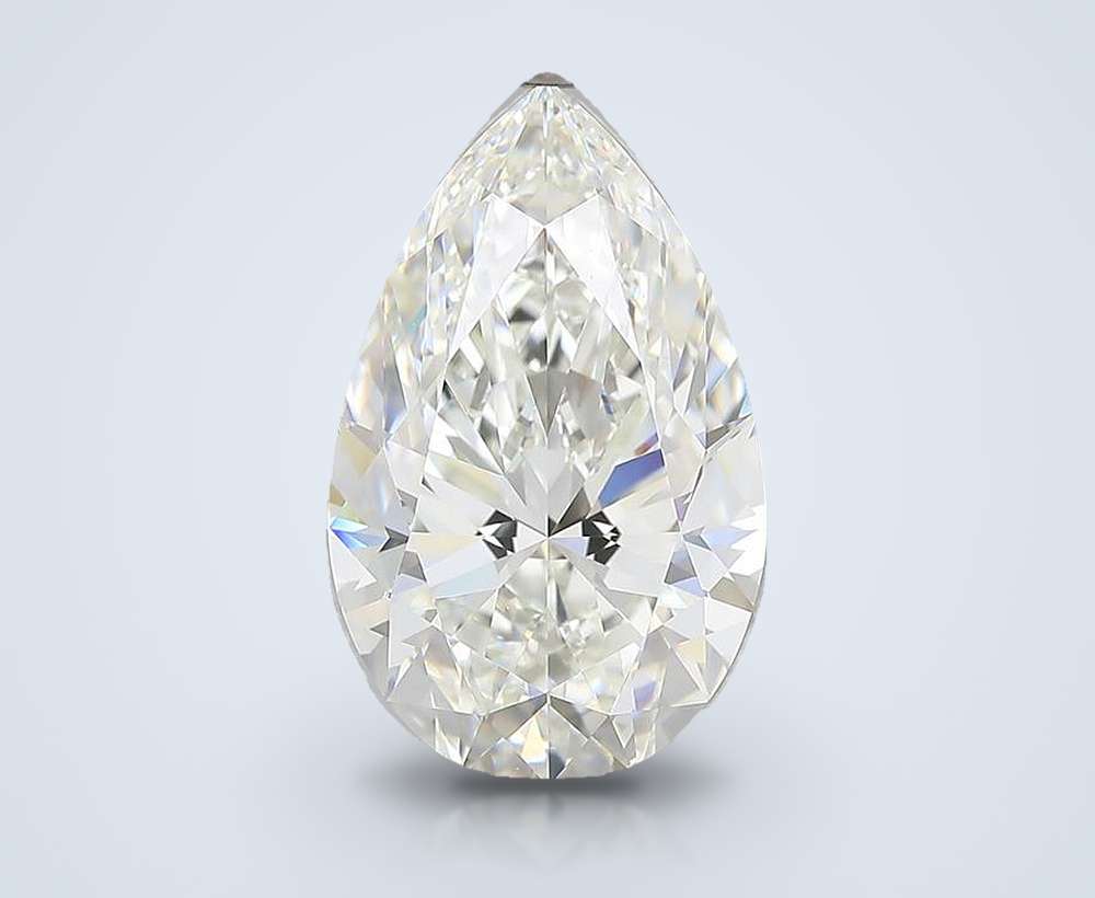 5.04 Carat Pear Natural Diamond