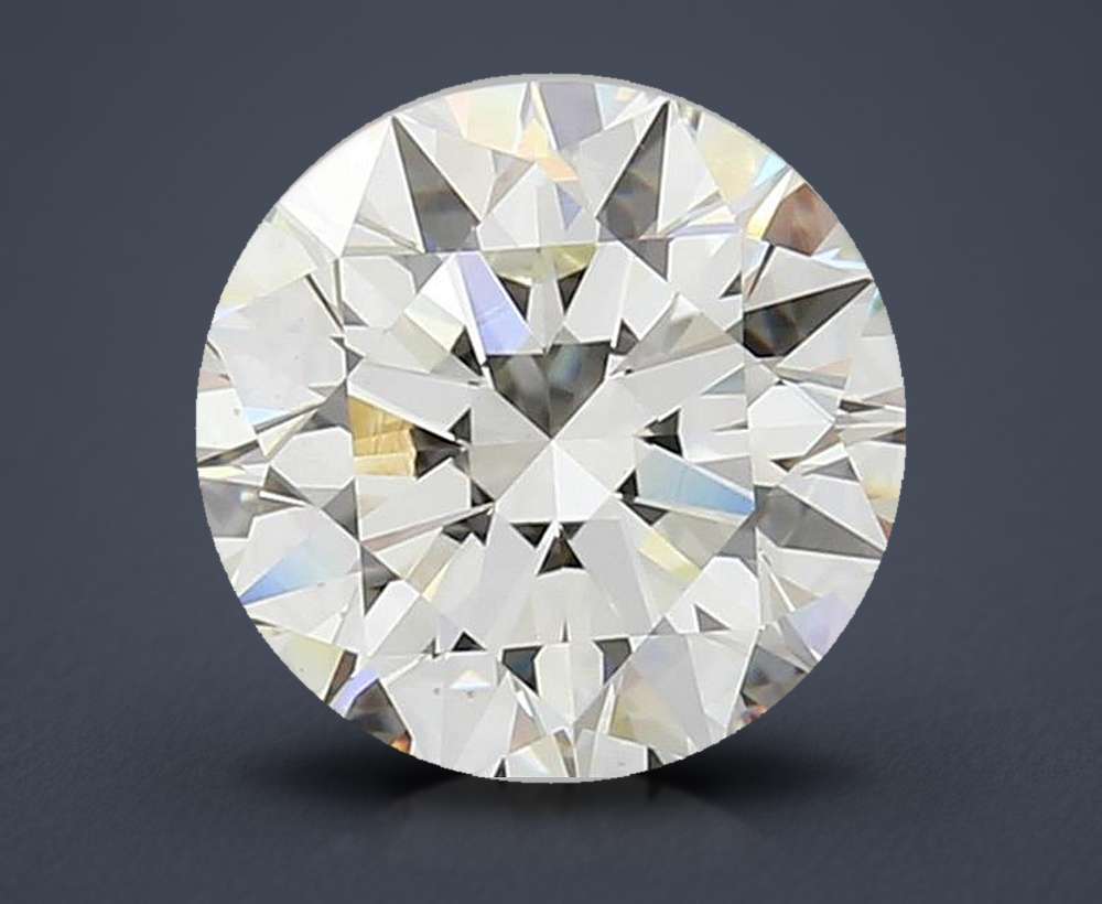 3.02 Carat Round Natural Diamond