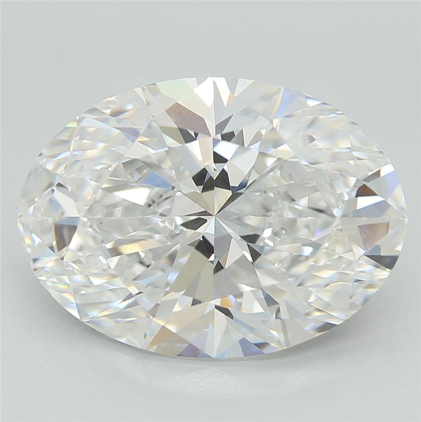 3.86ct E VS1 Rare Carat Ideal Cut Oval Lab Grown Diamond