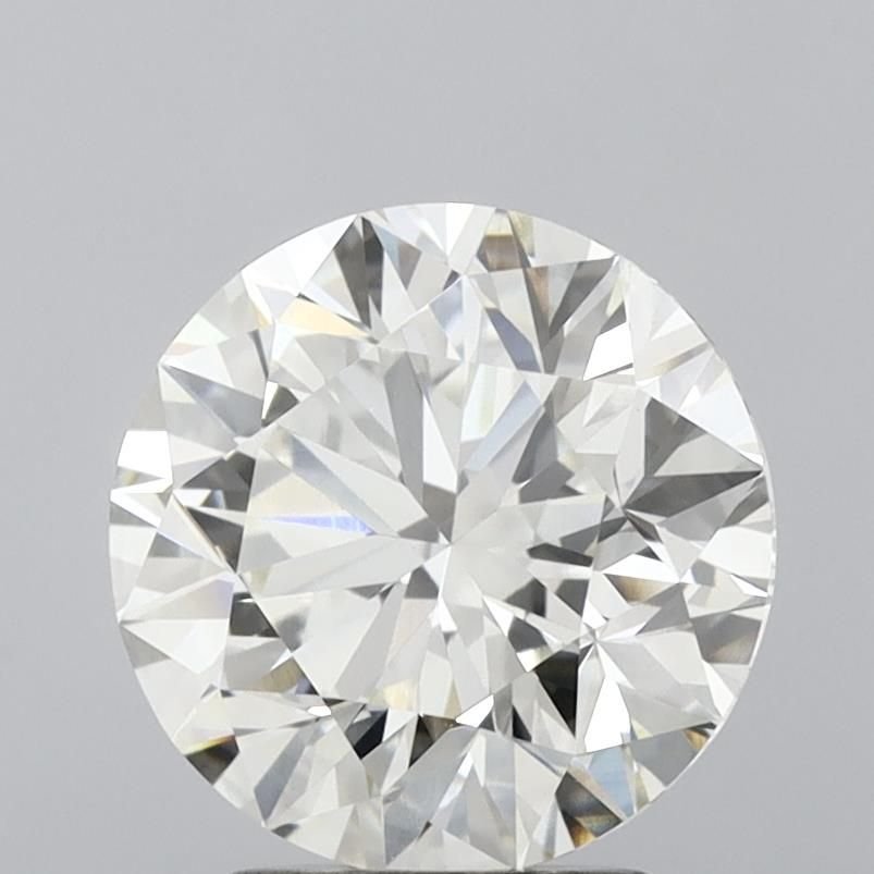 3.16ct I VVS2 Very Good Cut Round Lab Grown Diamond