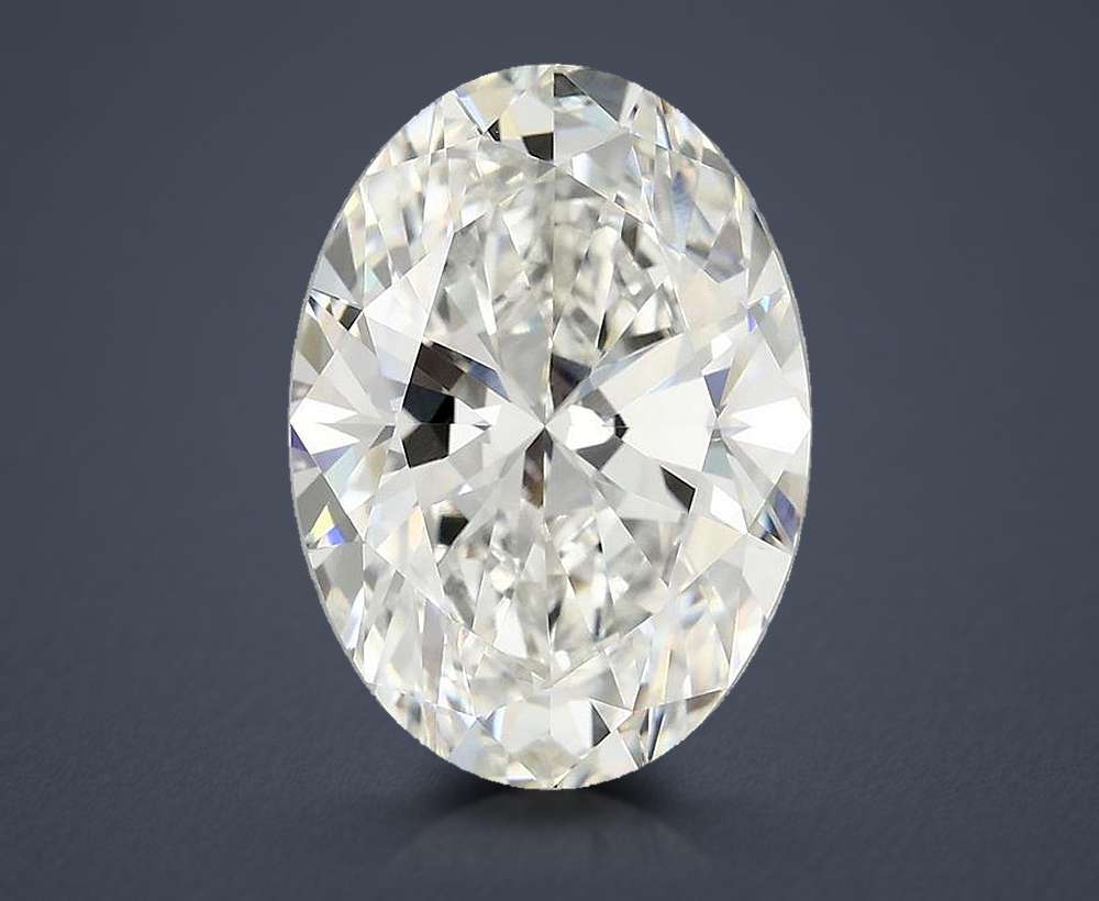 5.00 Carat Oval Lab Diamond