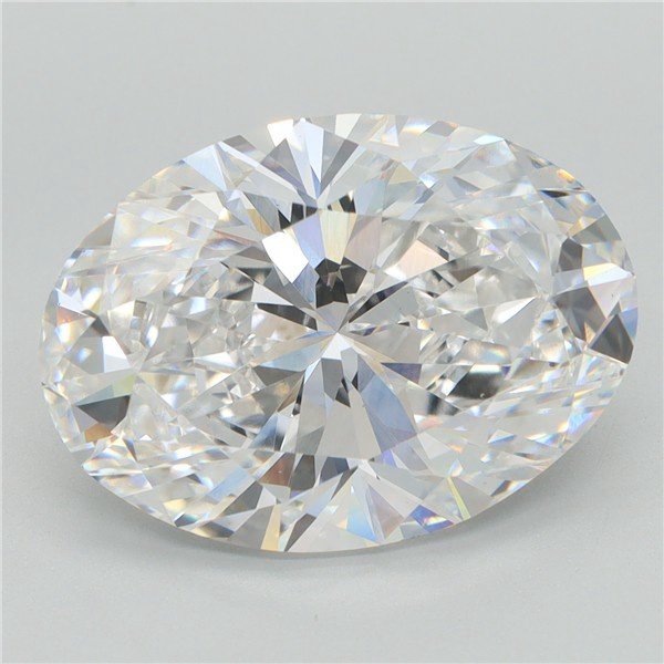 6.23ct E VS1 Rare Carat Ideal Cut Oval Lab Grown Diamond
