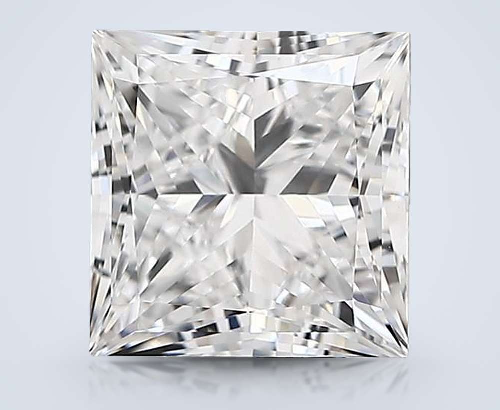 5.51 Carat Princess Lab Diamond