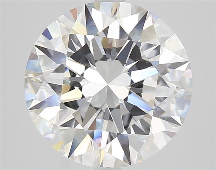 4.03ct E VS2 Rare Carat Ideal Cut Round Diamond