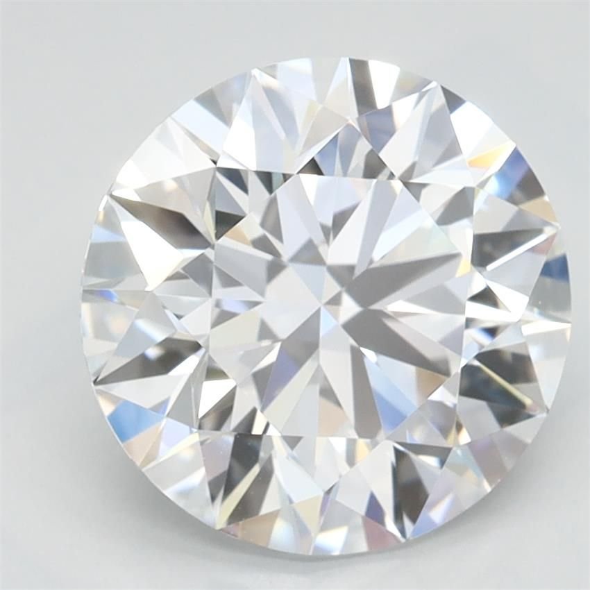 2.43ct D VVS1 Rare Carat Ideal Cut Round Lab Grown Diamond