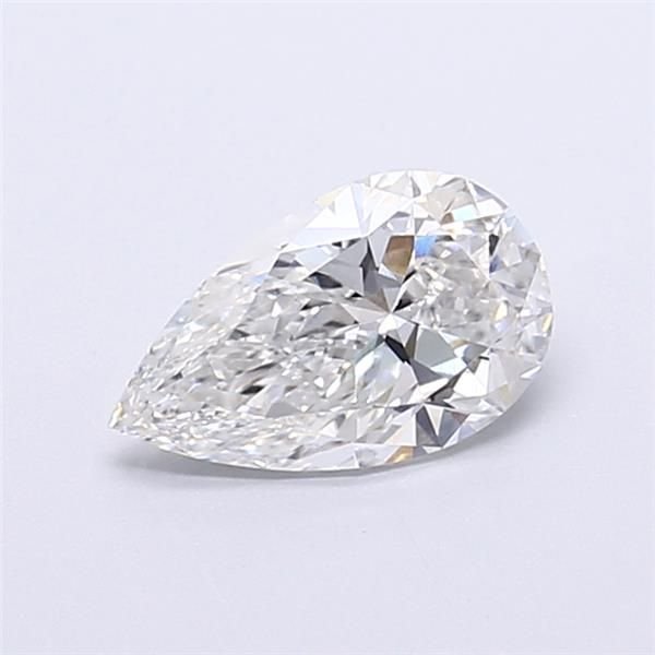 1.24ct E VVS2 Rare Carat Ideal Cut Pear Lab Grown Diamond