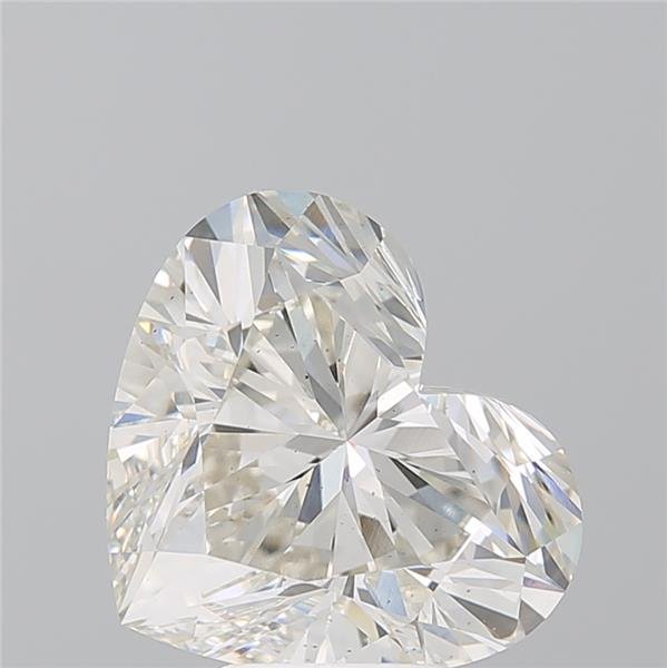 6.09ct H VS2 Rare Carat Ideal Cut Heart Lab Grown Diamond