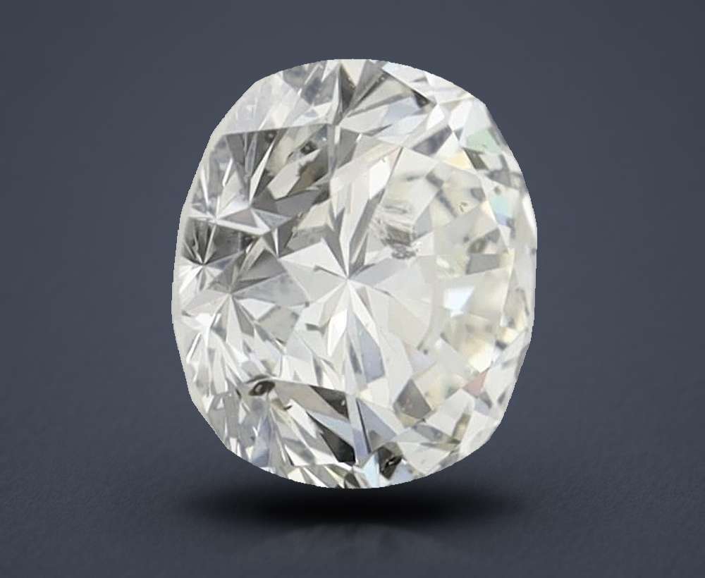 0.76 Carat Round Natural Diamond