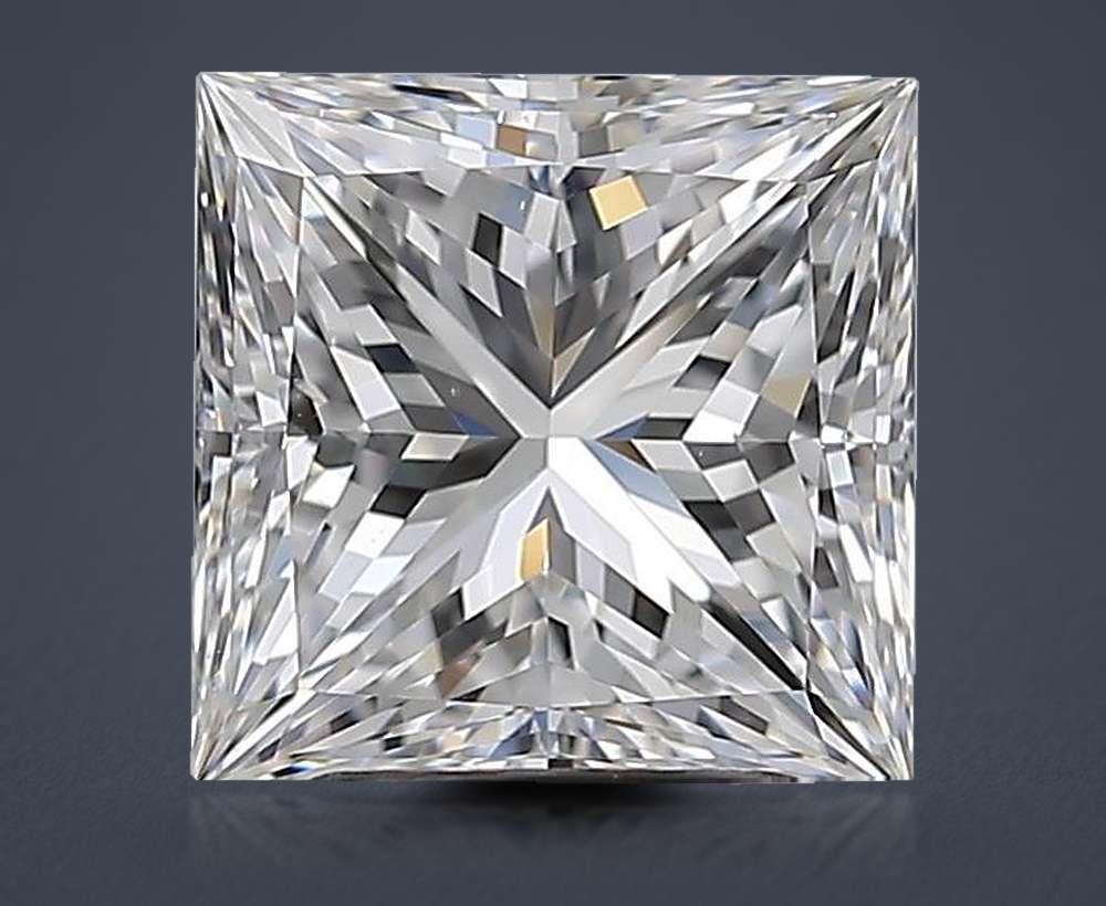 2.50 Carat Princess Natural Diamond