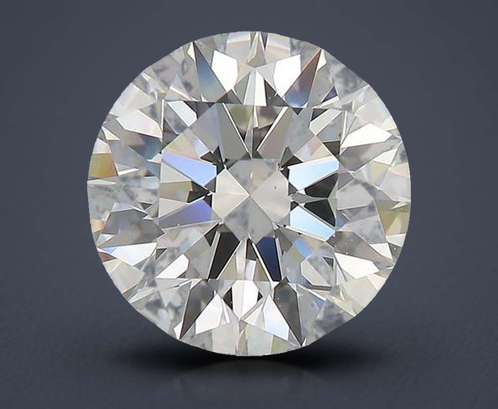 3.51 Carat Round Natural Diamond