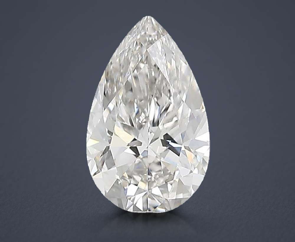 1.24 Carat Pear Lab Diamond