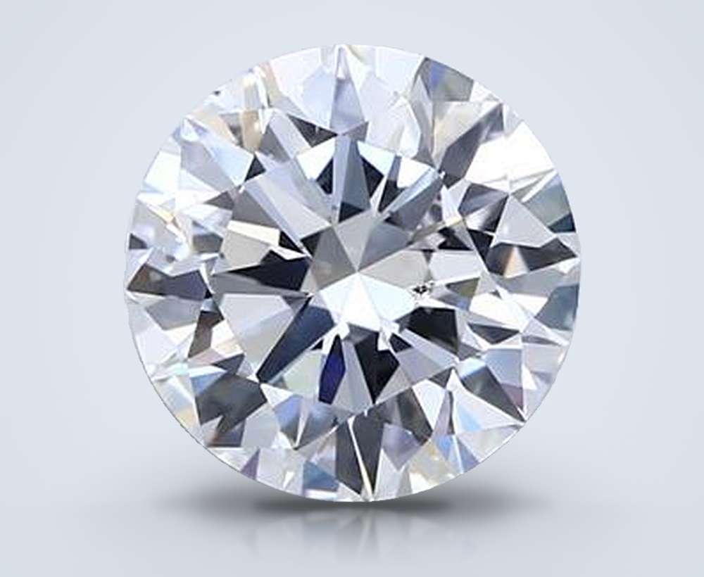3.01 Carat Round Natural Diamond