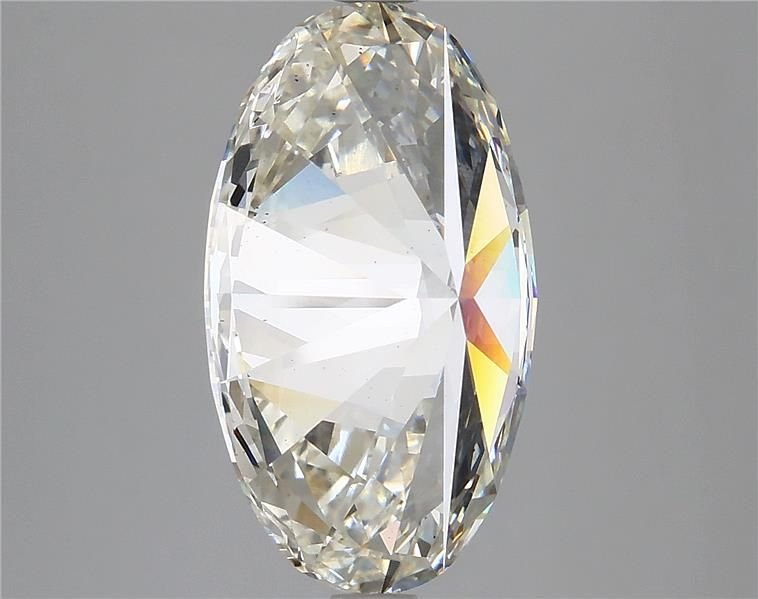 5.12ct I SI1 Rare Carat Ideal Cut Oval Lab Grown Diamond