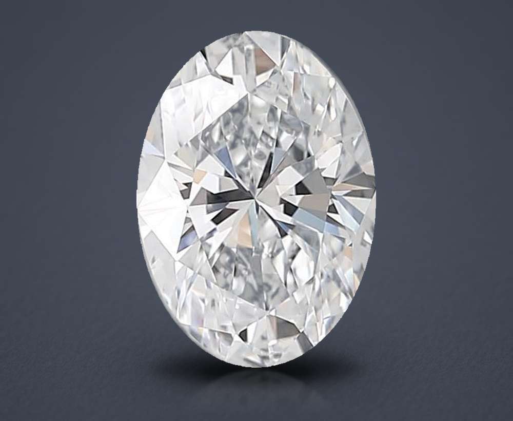 3.21 Carat Oval Lab Diamond