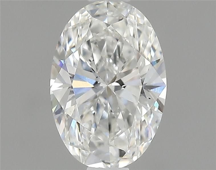 0.73ct F VS2 Rare Carat Ideal Cut Oval Lab Grown Diamond