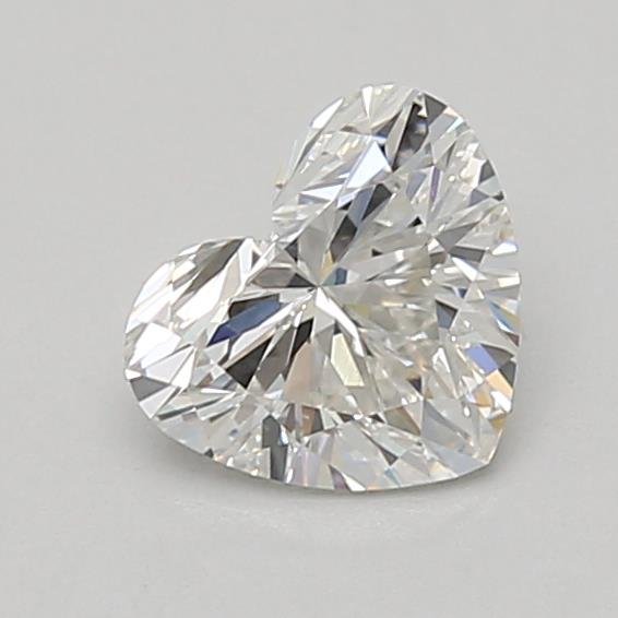 0.92ct E VVS2 Rare Carat Ideal Cut Heart Lab Grown Diamond