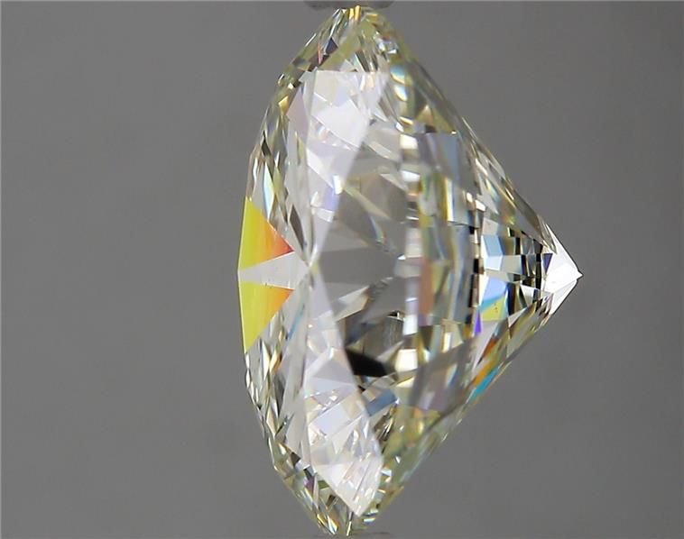 4.16ct K SI1 Excellent Cut Round Diamond