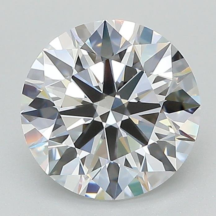 2.09ct D VVS2 Rare Carat Ideal Cut Round Lab Grown Diamond