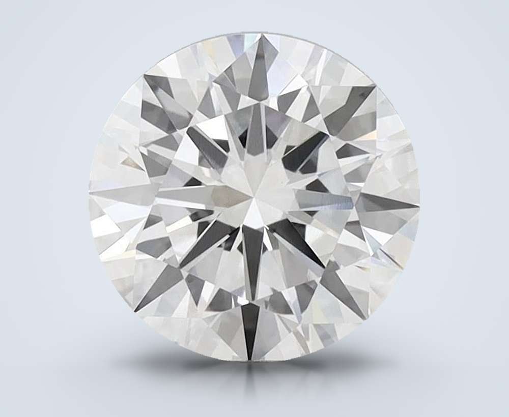 3.40 Carat Round Lab Diamond
