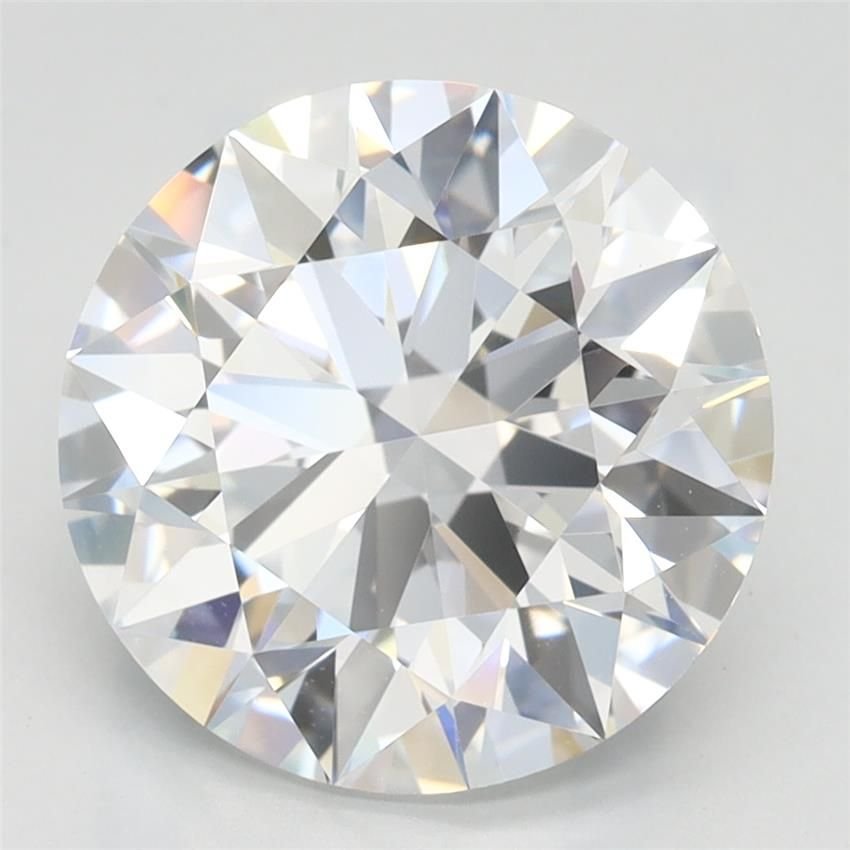 3.52ct D VVS2 Rare Carat Ideal Cut Round Lab Grown Diamond