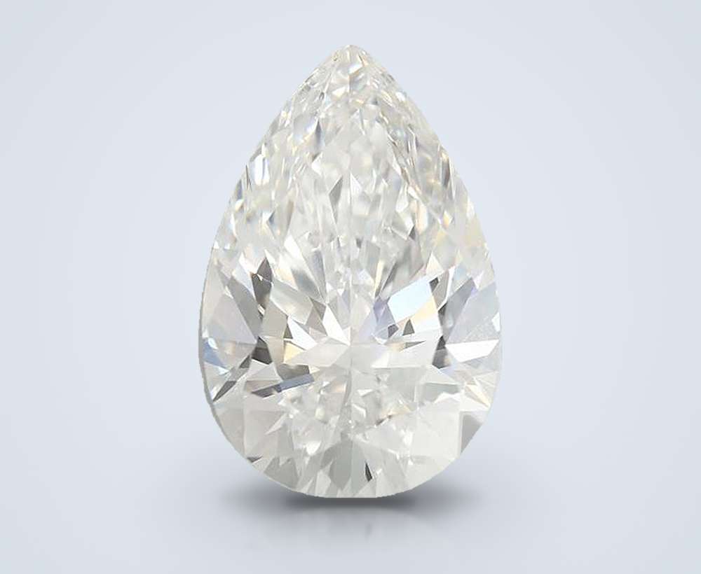 5.04 Carat Pear Lab Diamond