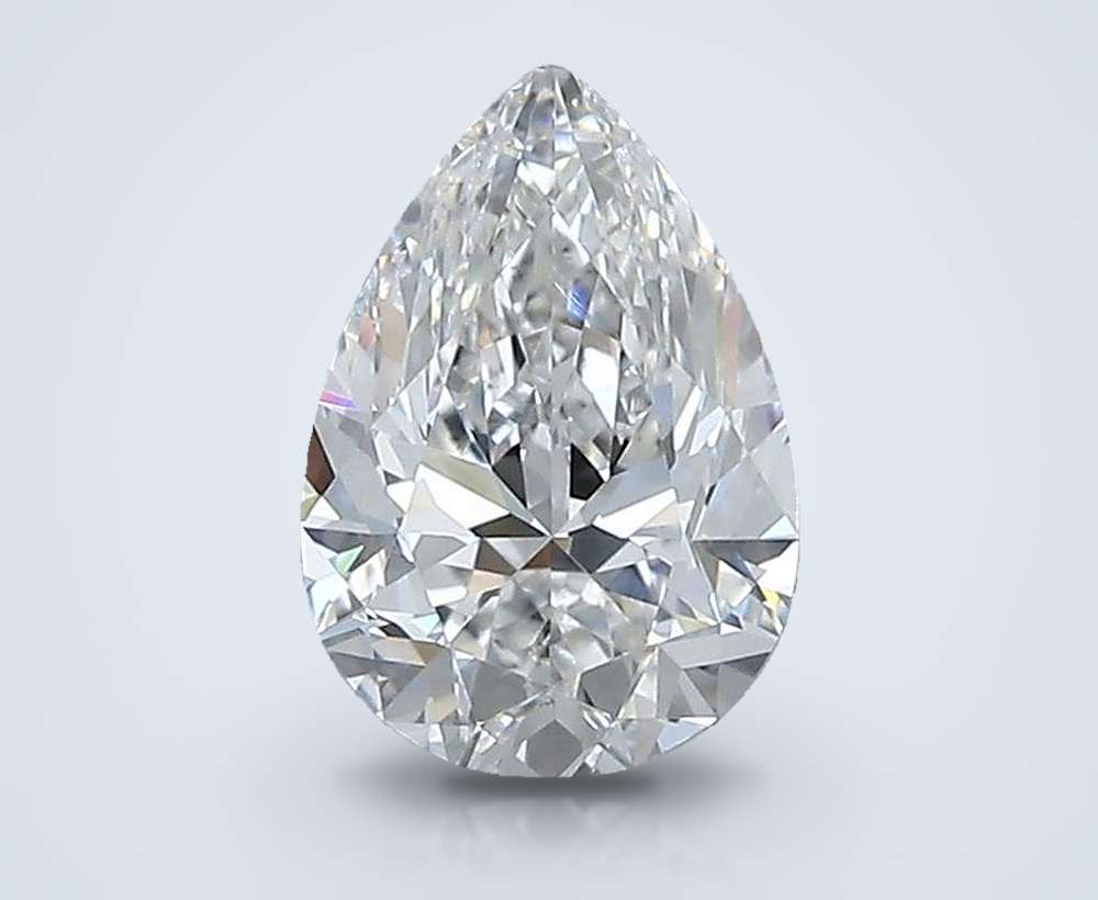 0.80 Carat Pear Natural Diamond