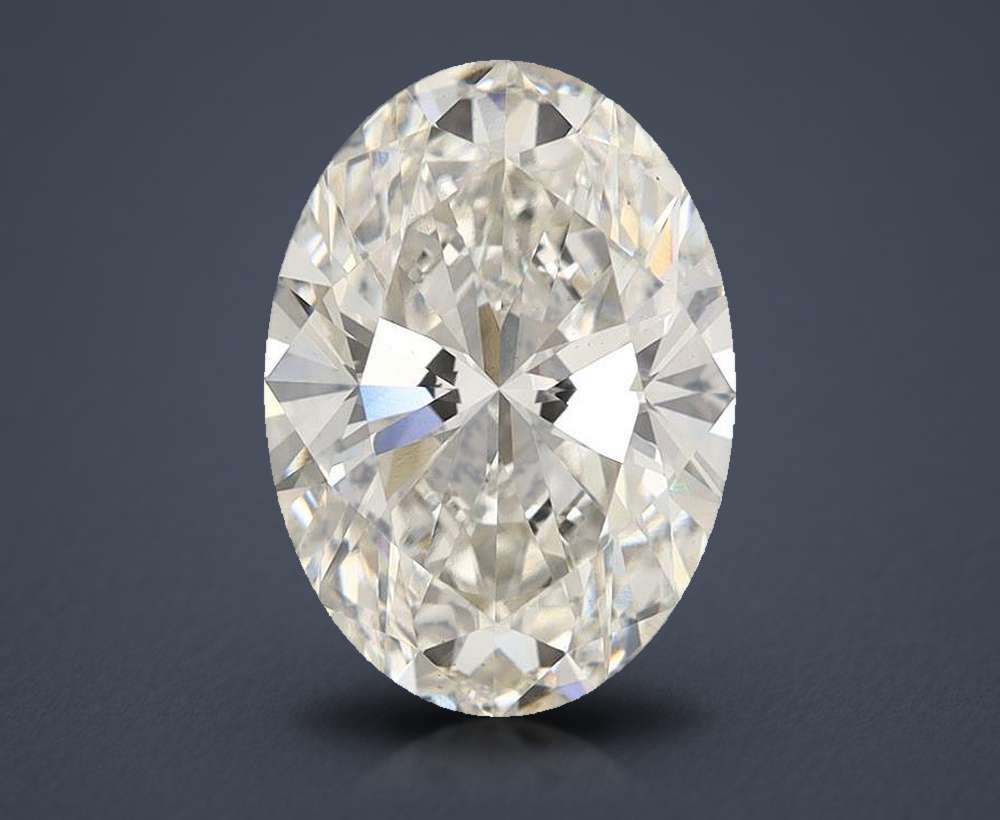 3.71 Carat Oval Lab Diamond