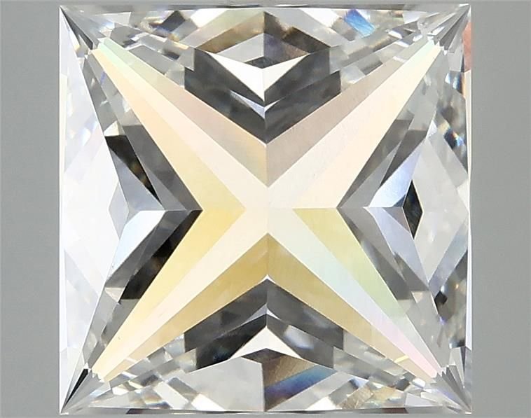 5.95ct G VS1 Rare Carat Ideal Cut Princess Lab Grown Diamond