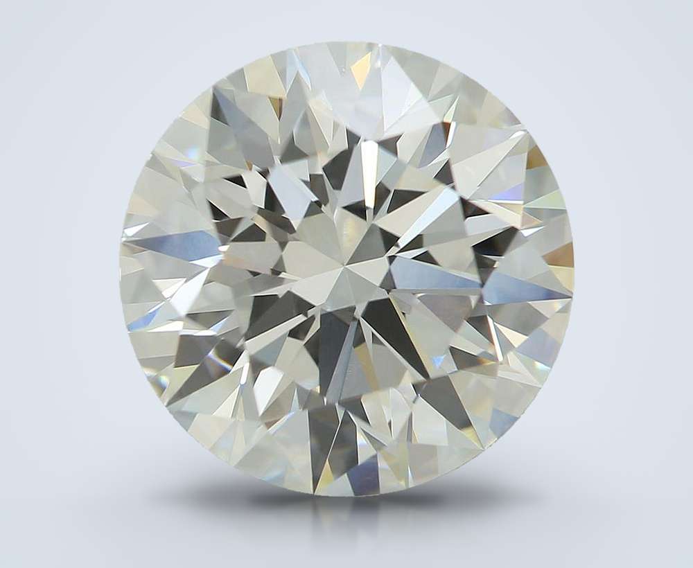 5.51 Carat Round Lab Diamond