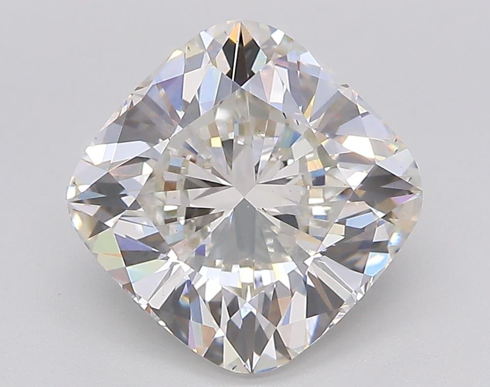 3.03ct H VS2 Rare Carat Ideal Cut Cushion Lab Grown Diamond