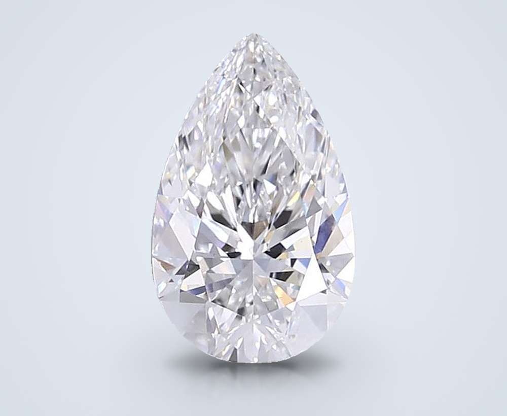 2.00 Carat Pear Lab Diamond