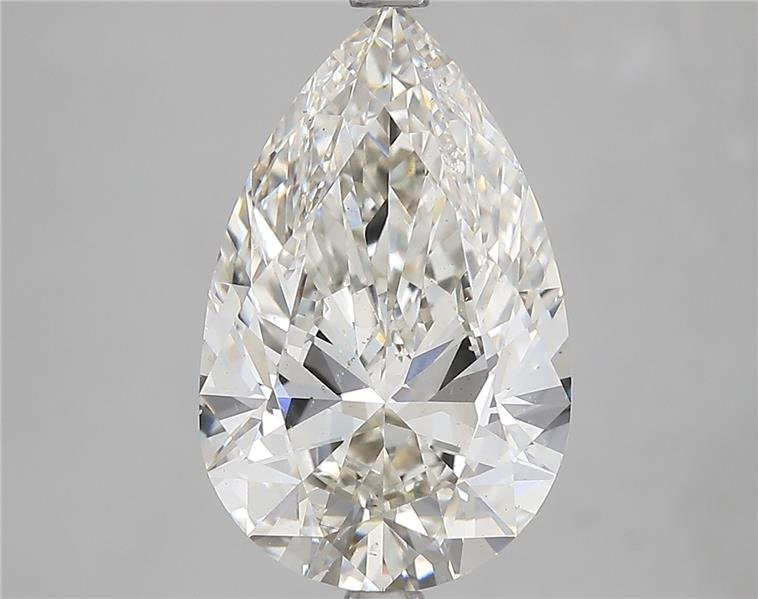 5.02ct I VS2 Rare Carat Ideal Cut Pear Lab Grown Diamond