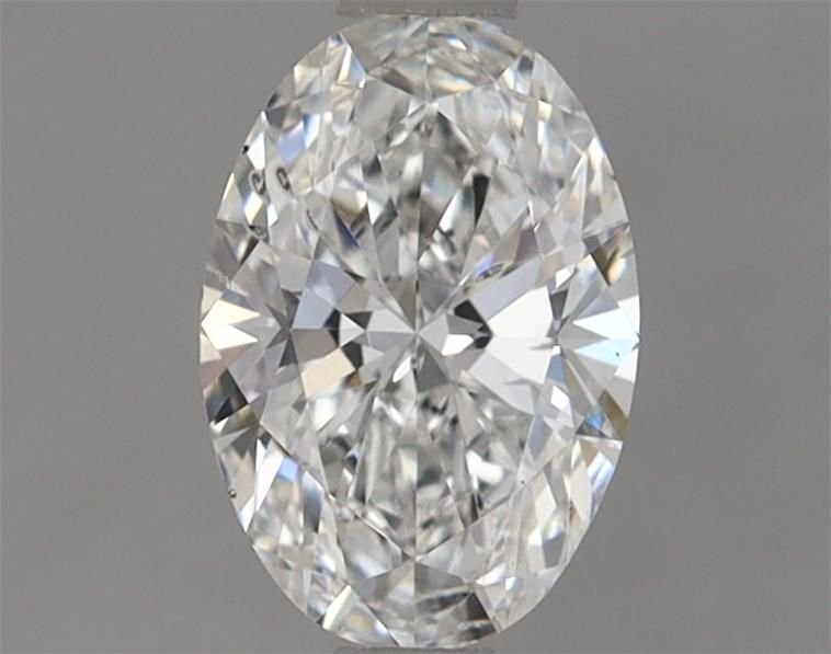 0.96ct F SI1 Rare Carat Ideal Cut Oval Lab Grown Diamond