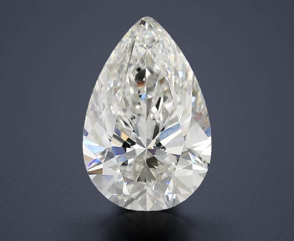 3.10 Carat Pear Lab Diamond
