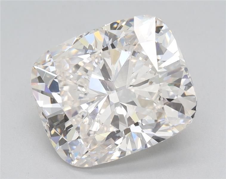 2.71ct H VS1 Rare Carat Ideal Cut Cushion Lab Grown Diamond