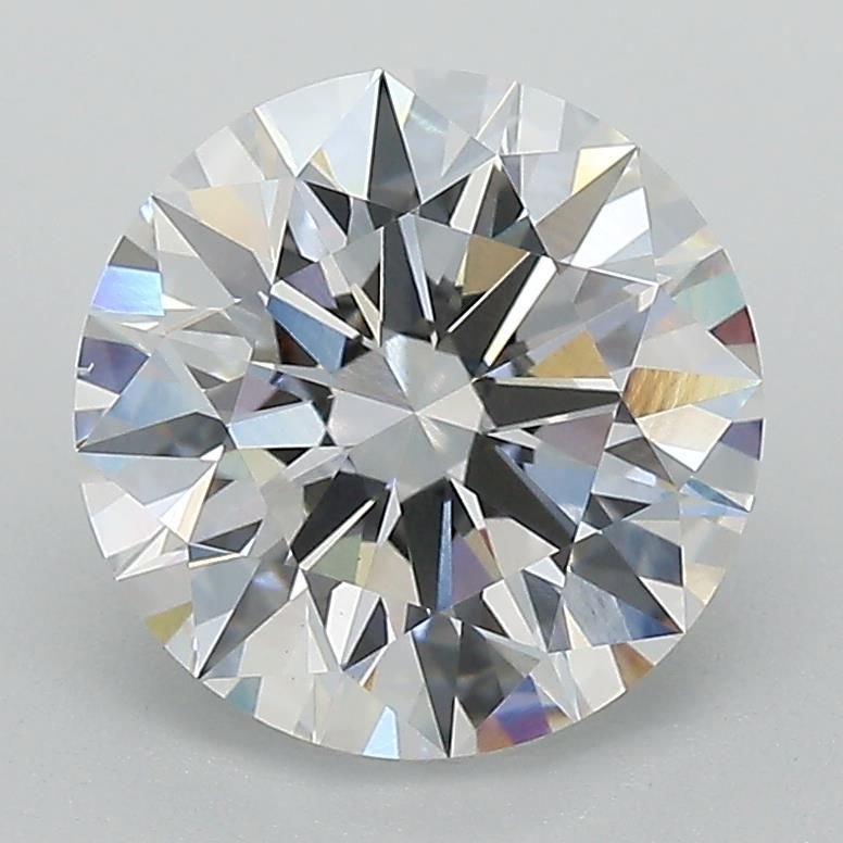 2.59ct F VS1 Rare Carat Ideal Cut Round Lab Grown Diamond