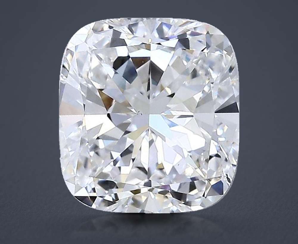 2.53 Carat Cushion Natural Diamond