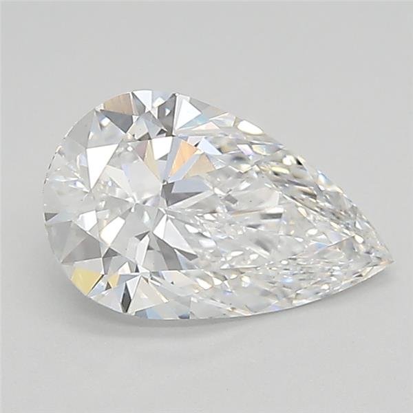 1.19ct D VS1 Rare Carat Ideal Cut Pear Lab Grown Diamond