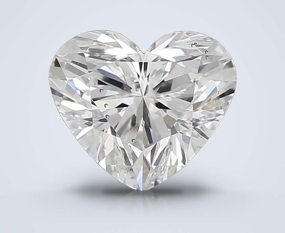0.52 Carat Heart Lab Diamond