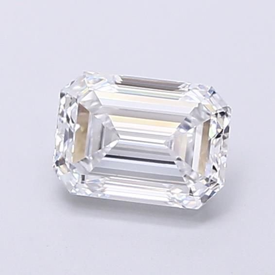 1.03ct D VVS2 Excellent Cut Emerald Lab Grown Diamond