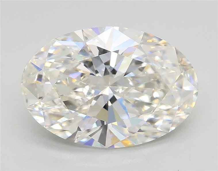 2.02ct G VVS2 Rare Carat Ideal Cut Oval Lab Grown Diamond