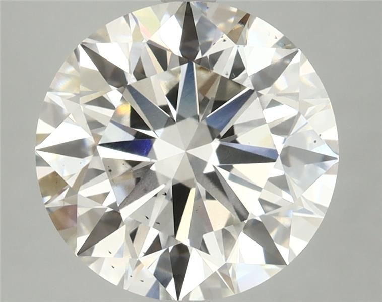 4.53ct F SI1 Excellent Cut Round Lab Grown Diamond