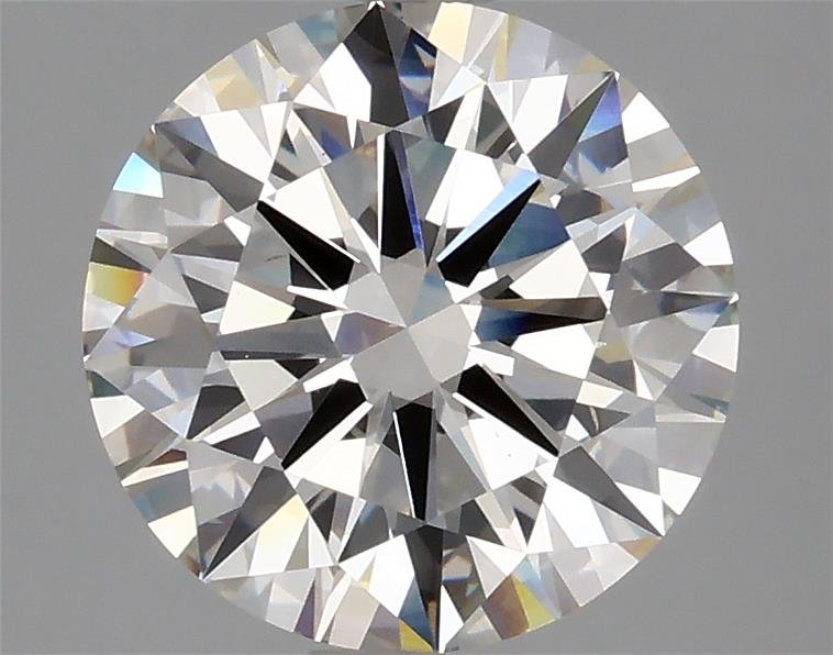 2.98ct H VS1 Rare Carat Ideal Cut Round Lab Grown Diamond