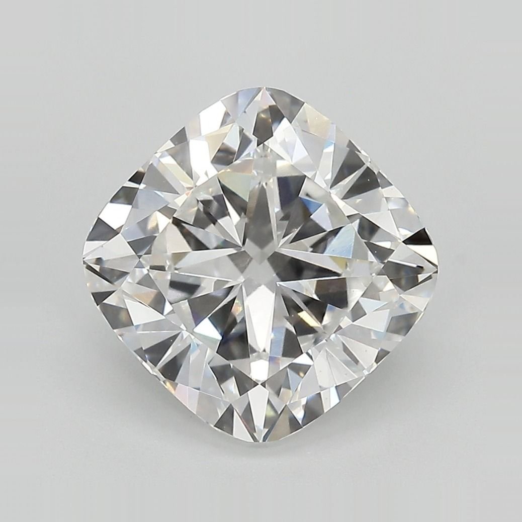 5.15ct E VVS2 Rare Carat Ideal Cut Cushion Lab Grown Diamond