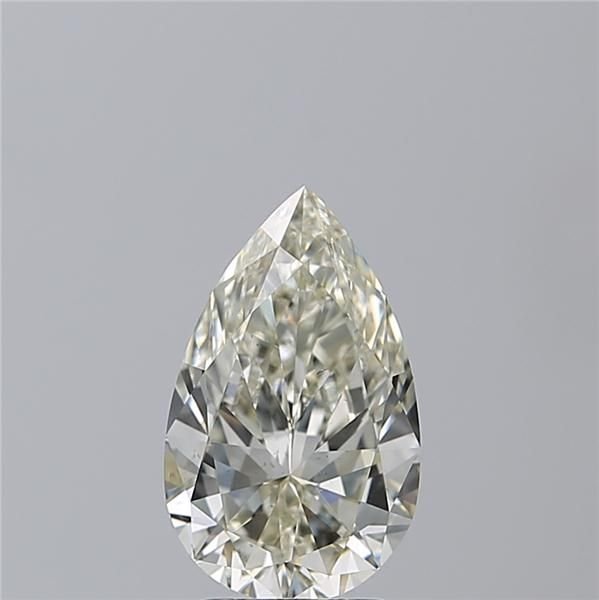 2.71ct K SI1 Very Good Cut Pear Diamond
