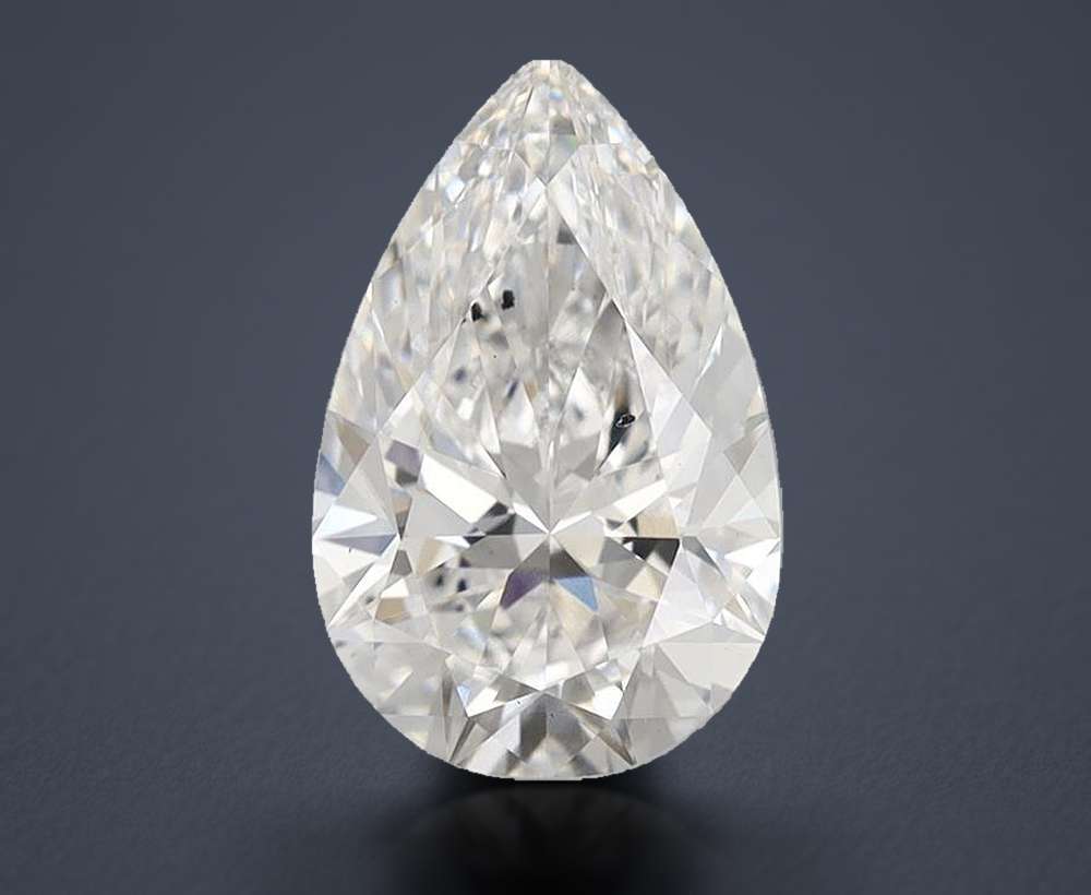 2.05 Carat Pear Lab Diamond