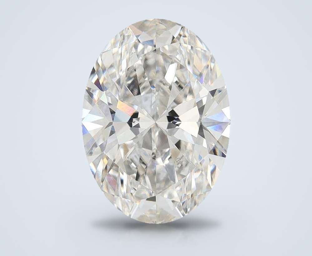 3.52 Carat Oval Lab Diamond