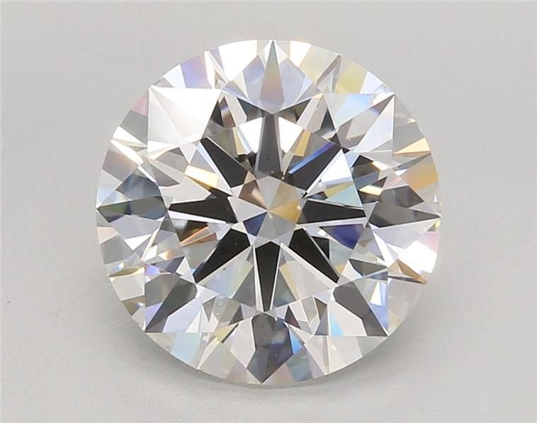 5.06ct F VS1 Rare Carat Ideal Cut Round Lab Grown Diamond