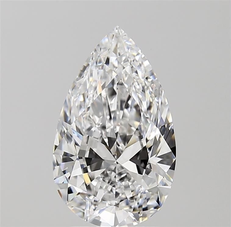 3.00 Carat Pear Natural Diamond