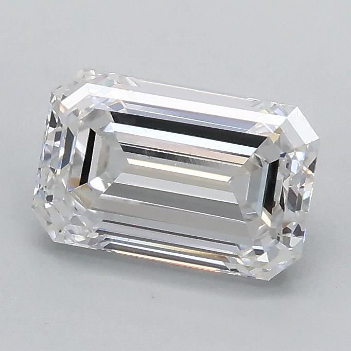 1.00ct E VVS2 Rare Carat Ideal Cut Emerald Lab Grown Diamond